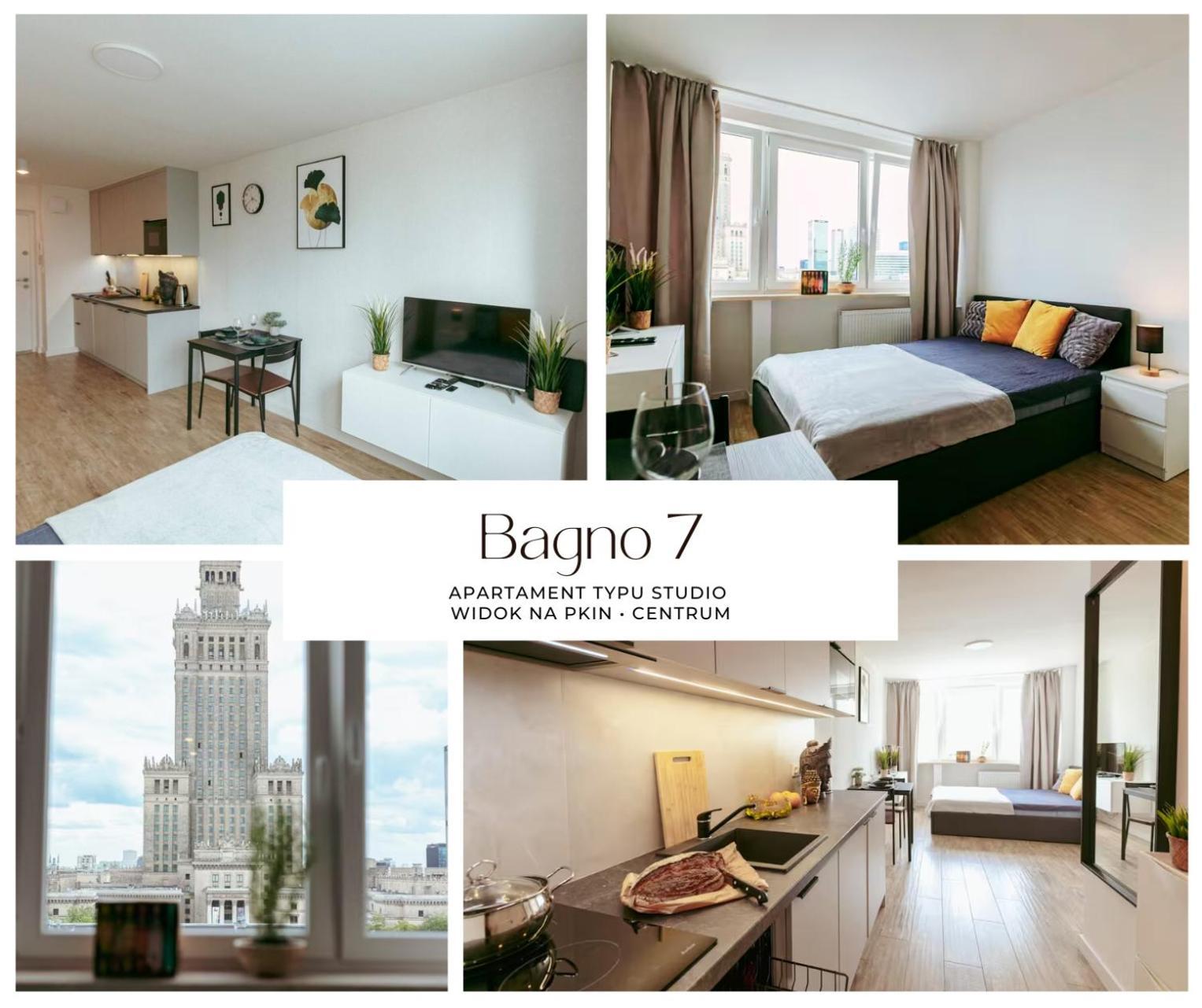 Bagno 7 - Piekny Widok Na Palac Kultury - Wifi - Smarttv 45Cali - Better Rental 바르샤바 외부 사진